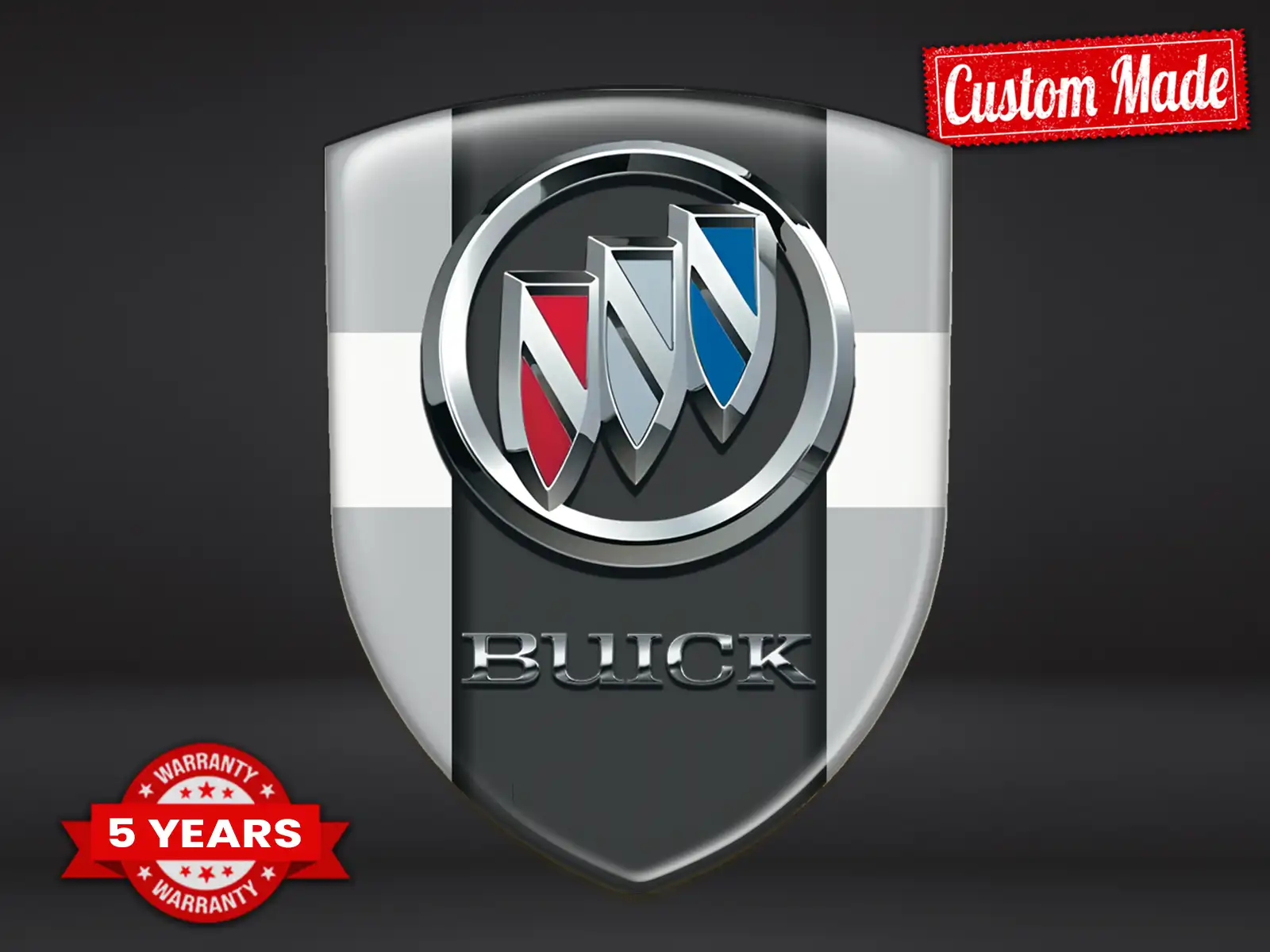 Buick Autoembleme Personalisierbar Stern Exklusiv Robust